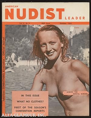 Imagen del vendedor de AMERICAN NUDIST LEADER; and Sunbather Vol. 05, No. 10 / Issue No. 46, October 1955 a la venta por Alta-Glamour Inc.