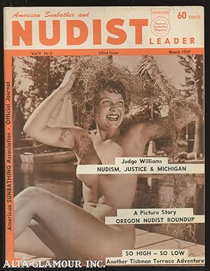 Imagen del vendedor de AMERICAN SUNBATHER; and Nudist Leader Vol. 09, No. 03 / 62nd Issue, March 1957 a la venta por Alta-Glamour Inc.