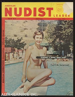 Imagen del vendedor de AMERICAN NUDIST LEADER; and American Sunbather Vol. 06, No. 06 / 53rd Issue, June 1956 a la venta por Alta-Glamour Inc.