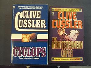 Imagen del vendedor de 2 Clive Cussler PBs Cyclops; The Mediterranean Caper a la venta por Joseph M Zunno