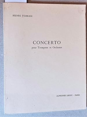 Bild des Verkufers fr Concerto pour trompette et orchestre. zum Verkauf von Versandantiquariat Kerstin Daras