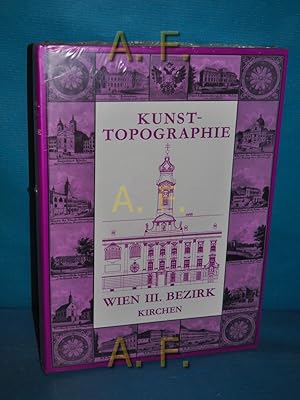 Seller image for Die Kunstdenkmler Wien - Die Kirchen des III. Bezirks : mit e. Einl. ber d. topograph. Entwicklung d. Bezirks. hrsg. vom Inst. fr sterr. Kunstforschung d. Bundesdenkmalamtes. Mit Beitr. von Dora Heinz u. Ricarda Oettinger / sterreichische Kunsttopographie Bd. 41 for sale by Antiquarische Fundgrube e.U.