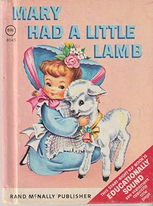Imagen del vendedor de Mary Had a Little Lamb (Rand McNally Start-right Elf Books) a la venta por Hedgehog's Whimsey BOOKS etc.