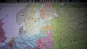 Europa nach dem 1. Weltkrieg 1918 - 1932, Maßstab 1:2.000.000