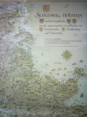Schleswig-Holstein und die Hansestädte mit den angrenzenden Landschaften von Niedersachsen, Meckl...
