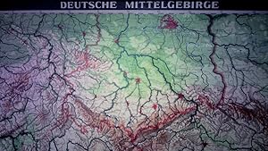 Deutsche Mittelgebirge, Maßstab 1:450.000