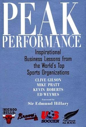 Bild des Verkufers fr Peak Performance: Business Lessons from the World?s Top Sports zum Verkauf von Giant Giant