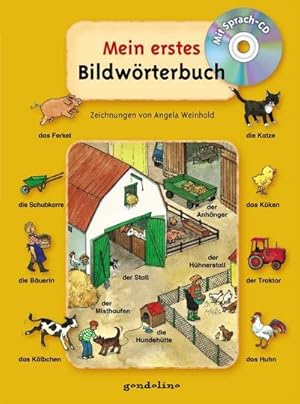 Bild des Verkufers fr Mein erstes Bildwrterbuch: mit Sprach-CD - Bilderbuch zum Benennen von Gegenstnden und der Umwelt fr Kinder ab 3 Jahren zum Verkauf von AHA-BUCH