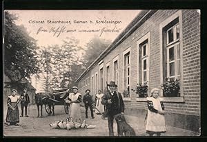 Ansichtskarte Gemen bei Schlössingen, Colonat Steenheuer