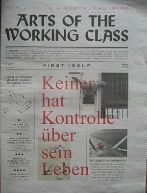 Seller image for Arts of the Working Class. First Issue. No. 1. A City is a Stateless Mind. for sale by Antiquariat Bernd Preler
