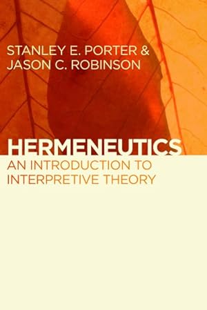 Imagen del vendedor de Hermeneutics : An Introduction to Interpretive Theory a la venta por GreatBookPricesUK