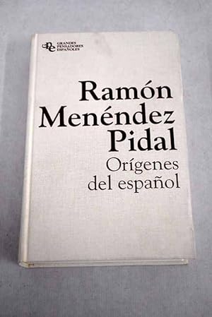 Seller image for Orgenes del espaol for sale by Alcan Libros