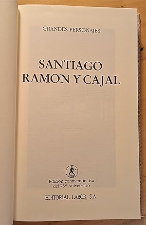 Seller image for Santiago Ramn y Cajal for sale by Llibres Bombeta