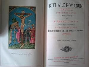 Rituale Romanum Pauli v. Pontificis Maximi jussu editum, a Benedicto XIV. et a Pio X. castigatum ...