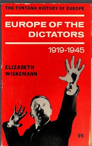 Seller image for EUROPE OF THE DICTATORS 1919 - 1945 for sale by Mr.G.D.Price