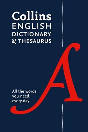 Bild des Verkufers fr Paperback English Dictionary and Thesaurus Essential: All the words you need, every day (Collins Essential) : All the Words You Need, Every Day zum Verkauf von AHA-BUCH