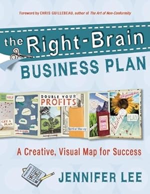 Image du vendeur pour Right-Brain Business Plan : A Creative, Visual Map for Success mis en vente par GreatBookPrices