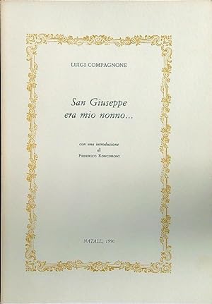 Bild des Verkufers fr San Giuseppe era mio nonno. zum Verkauf von Librodifaccia
