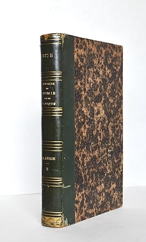 Relations entre les phénomènes électriques et capillaires, In : Annales de Chimie et de Physique,...