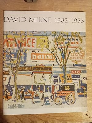 David Milne 1882-1953 Exhibition Catalog