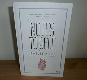 Seller image for NOTES TO SELF for sale by Kelleher Rare Books