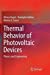 Image du vendeur pour Thermal Behavior of Photovoltaic Devices: Physics and Engineering by Dupré, Olivier, Vaillon, Rodolphe, Green, Martin A. [Paperback ] mis en vente par booksXpress