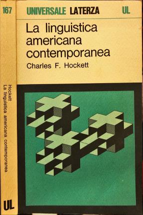 Seller image for La linguistica americana contemporanea. for sale by Libreria La Fenice di Pietro Freggio