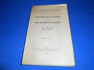 Introduction a la psychologie