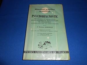 Psychodiagnostic. Méthodes et résultats d'une expérience diagnostique de perception. Interprétati...