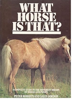 Seller image for WHAT HORSE IS THAT? for sale by WeBuyBooks
