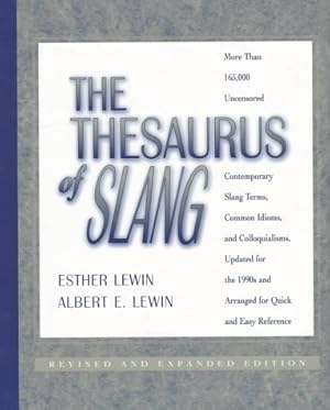 Imagen del vendedor de The Thesaurus of Slang a la venta por WeBuyBooks