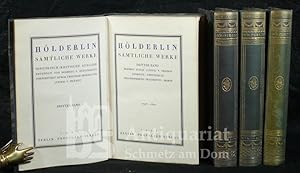 Sämtliche Werke. Historisch-kritische Ausgabe. Unter Mitarbeit von Friedrich Seebaß besorgt durch...