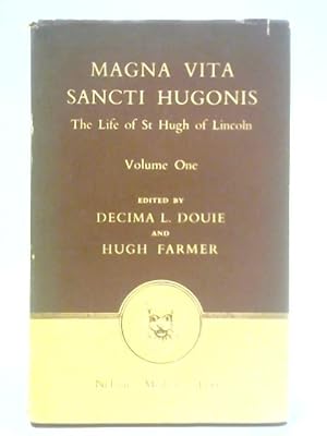 Seller image for The Life of St Hugh of Lincoln: Vol. I for sale by World of Rare Books