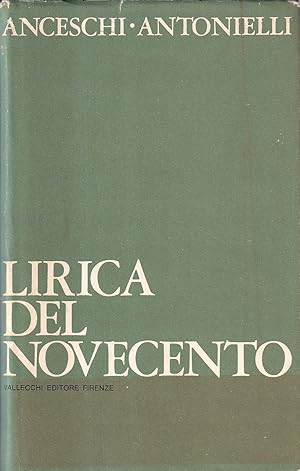 Immagine del venditore per Lirica del Novecento. Antologia di Poesia Italiana venduto da Il Salvalibro s.n.c. di Moscati Giovanni