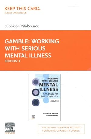 Immagine del venditore per Working With Serious Mental Illness : A Manual for Clinical Practice venduto da GreatBookPrices