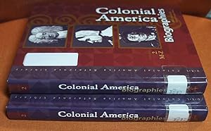 Seller image for Colonial America: Biographies Edition : 2 Book Set (Colonial America Reference Library) for sale by GuthrieBooks