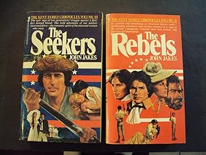 Seller image for 2 John Jakes PBs The Rebels; The Seekers for sale by Joseph M Zunno