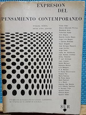 Seller image for Expresin del Pensamiento Contemporneo for sale by Libros de Ultramar Alicante