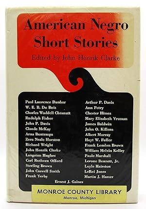 Seller image for American Negro Short Stories for sale by Book Nook