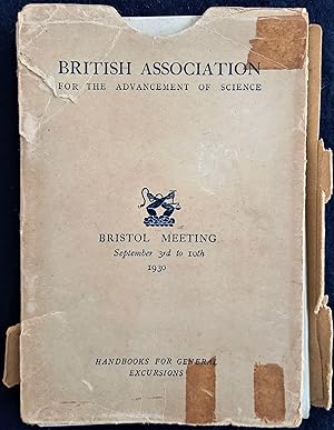 Handbook for Excursions A-K, Bristol Meeting, September 3-10 1930