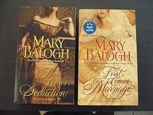 Seller image for 2 Mary Balogh PBs Then Comes Seduction; First Comes Marriage for sale by Joseph M Zunno