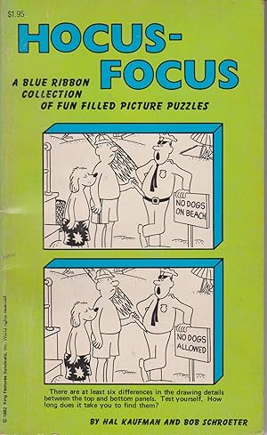 Seller image for Hocus-Focus - A Blue Ribbon Collection of Fun Filled Picture Puzzles for sale by Robinson Street Books, IOBA