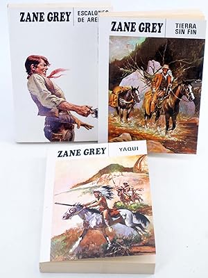 ZANE GREY 4, 9, 12. LOTE DE 3 (Zane Grey) Molino, 1988. OFRT