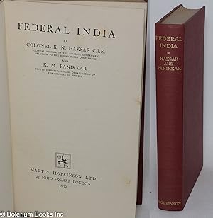 Seller image for Federal India for sale by Bolerium Books Inc.