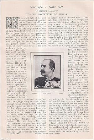 Seller image for The Sovereigns of Servia. Sovereigns I have met. An uncommon original article from The Strand Magazine, 1903. for sale by Cosmo Books