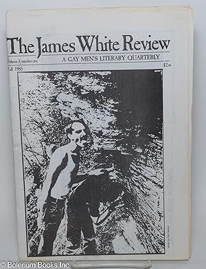 Image du vendeur pour The James White Review: a gay men's literary quarterly; vol. 3, #1, Fall 1985 mis en vente par Bolerium Books Inc.
