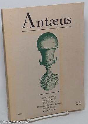 Seller image for Antaeus: #28, Winter 1978 for sale by Bolerium Books Inc.