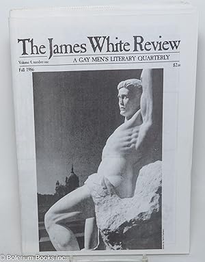 Image du vendeur pour The James White Review: a gay men's literary quarterly; vol. 4, #1, Fall 1986 mis en vente par Bolerium Books Inc.