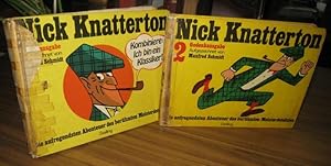 Imagen del vendedor de Nick Knatterton 1 und 2. Gedenkausgabe - Die aufregendsten Abenteuer des berhmten Meisterdtektivs. a la venta por Antiquariat Carl Wegner