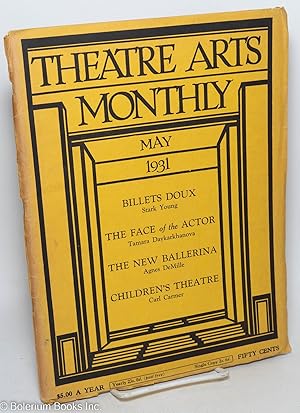 Imagen del vendedor de Theatre Arts Monthly: vol. 15, #5, May 1931: Billets Doux a la venta por Bolerium Books Inc.